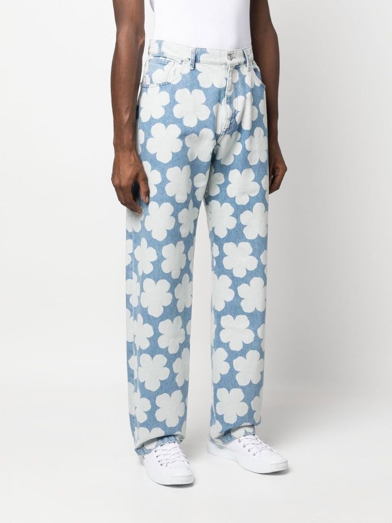 Blue Botan Straight-leg Jeans