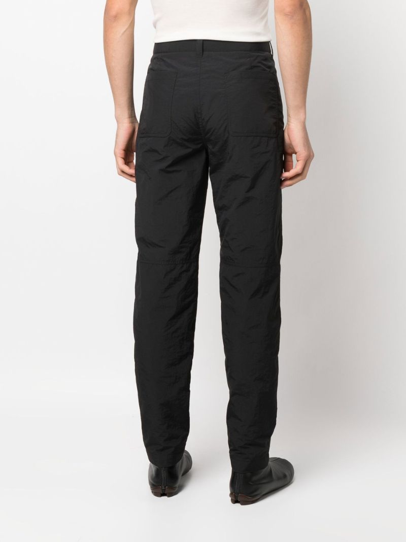 Black Straight-leg Trousers