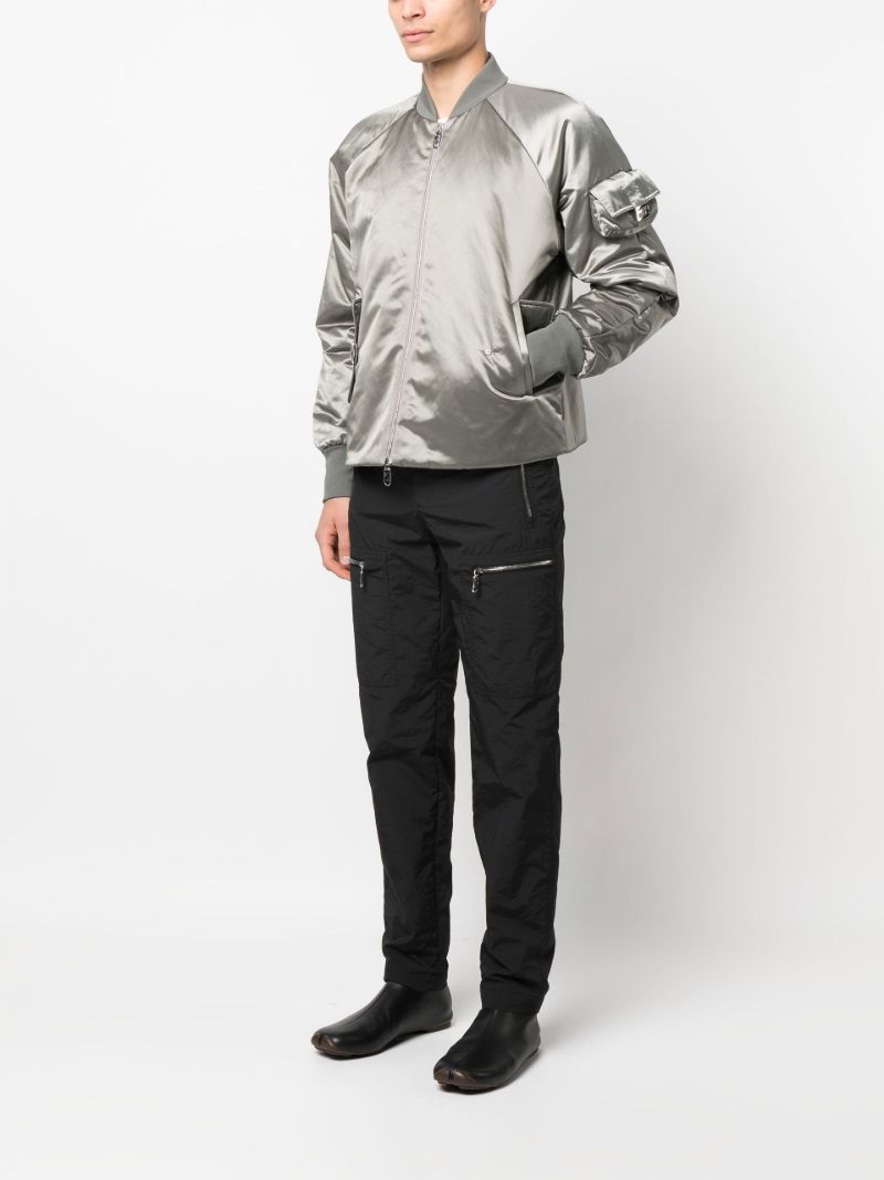 Black Straight-leg Trousers