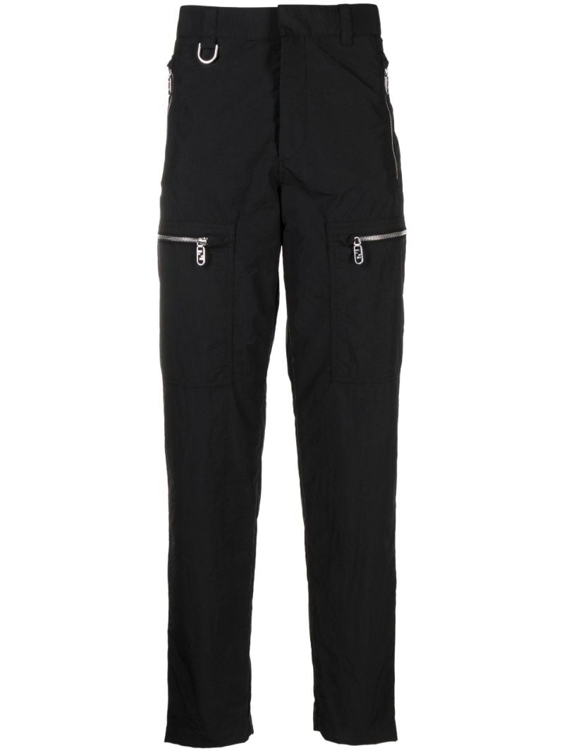 Black Straight-leg Trousers