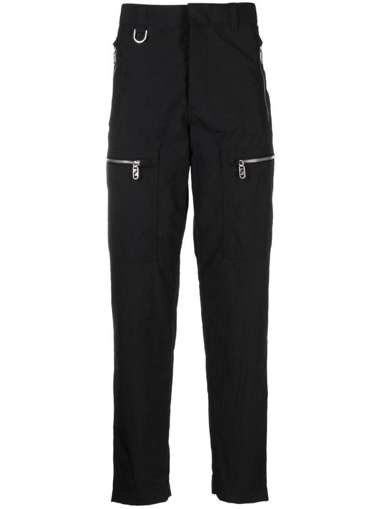Black Straight-leg Trousers