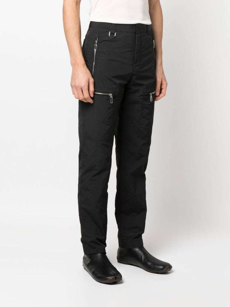Black Straight-leg Trousers