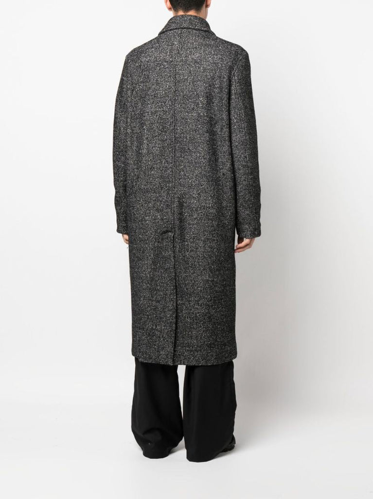 Black Eros Single Breasted Coat