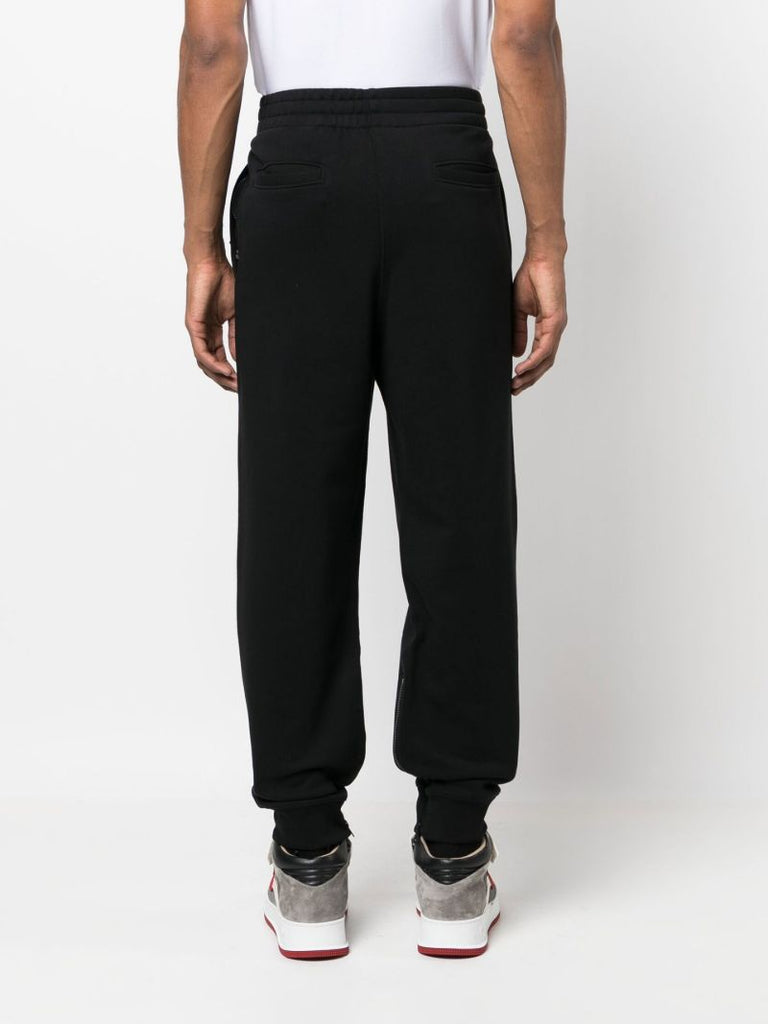 Black Dqm Smile Logo Track Pants