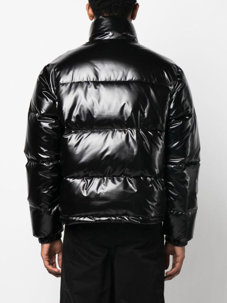 Black Smile Logo Padded Jacket