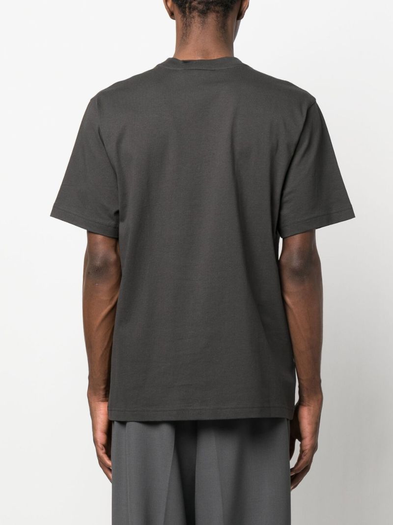 Grey Logo AppliquÃ_x0083_Â© T-shirt