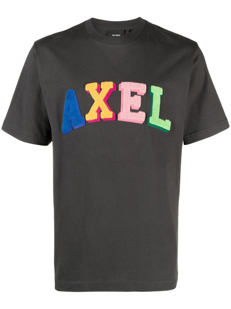 Grey Logo AppliquÃ_x0083_Â© T-shirt