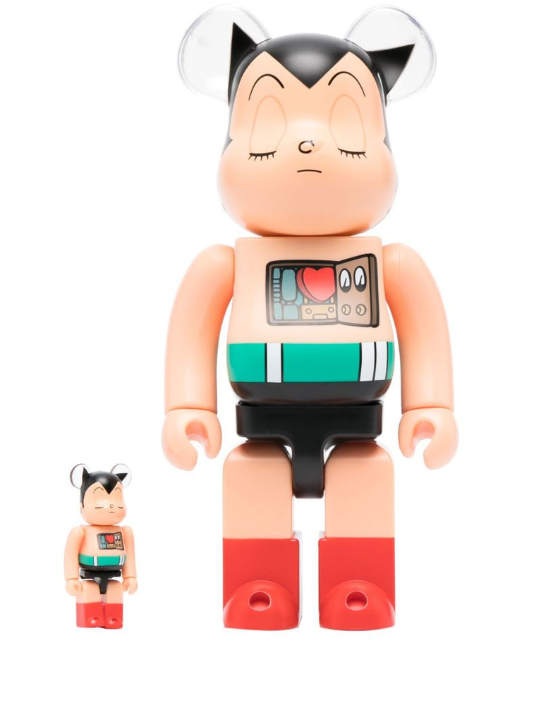 Neutral Astro Boy Sleeping Be@rbrick 100% and 400% Set