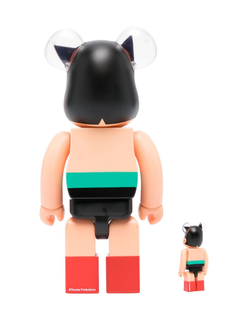 Neutral Astro Boy Sleeping Be@rbrick 100% and 400% Set
