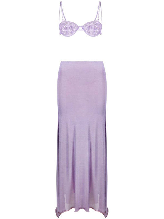 Purple Mindmap Dress