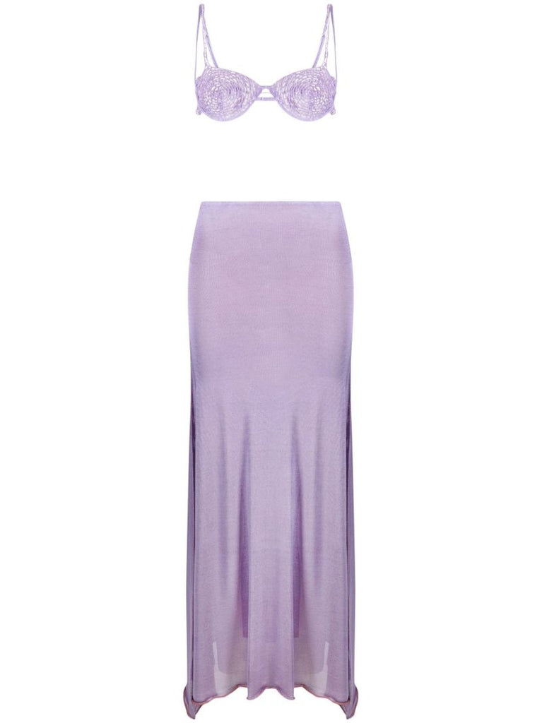 Purple Mindmap Dress