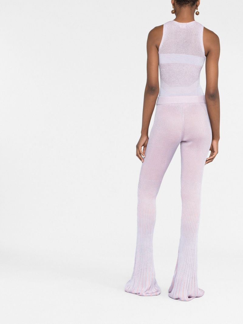 Purple Arcade Knitted Top