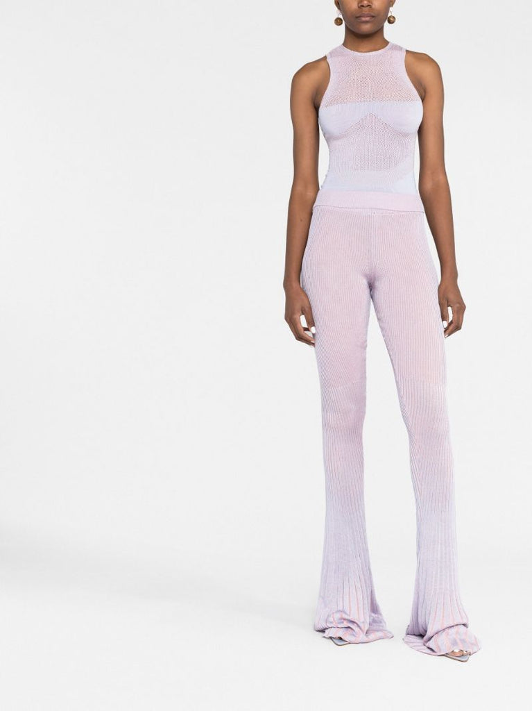 Purple Arcade Knitted Top