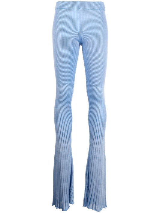 Blue Jelly Flared Trousers