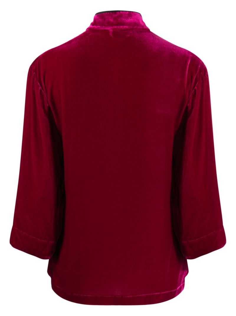Pink Harlow Berry Silk Satin Pyjamas