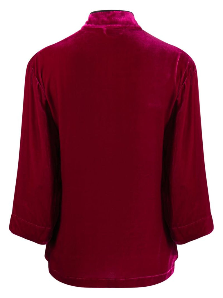 Pink Harlow Berry Silk Satin Pyjamas