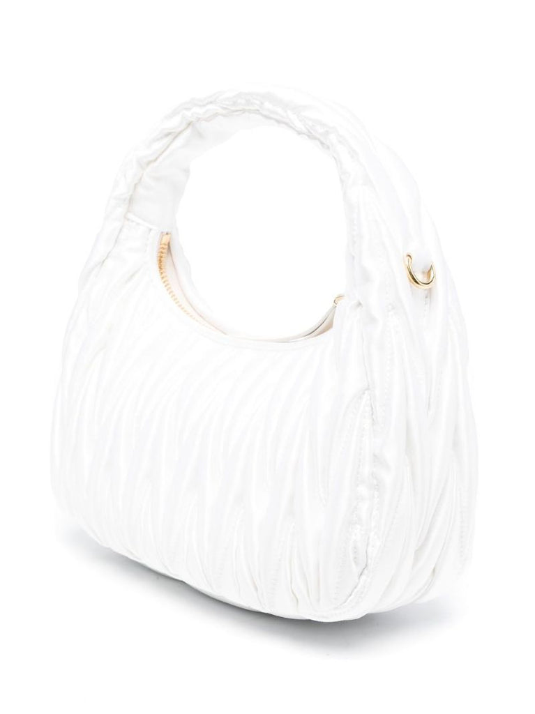 White Wander MatelassÃ_x0083_Â© Mini Bag