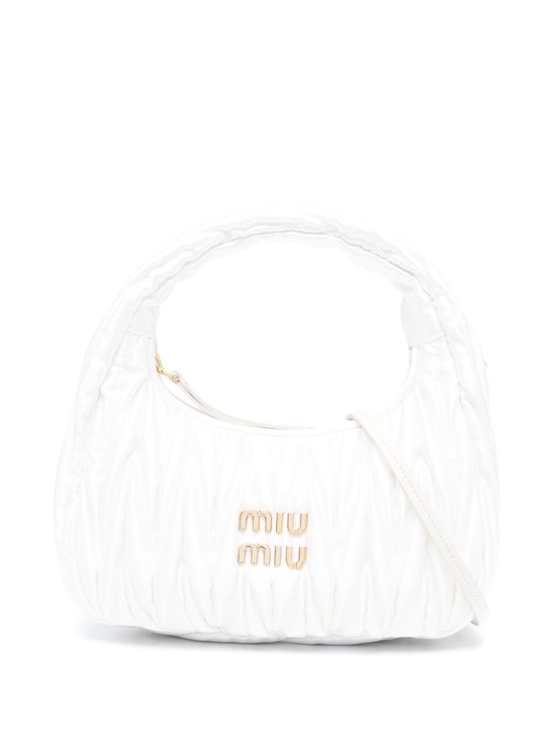 White Wander MatelassÃ_x0083_Â© Mini Bag