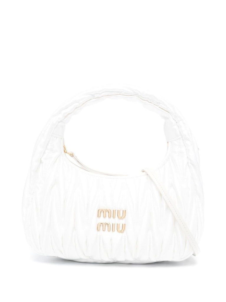 White Wander MatelassÃ_x0083_Â© Mini Bag