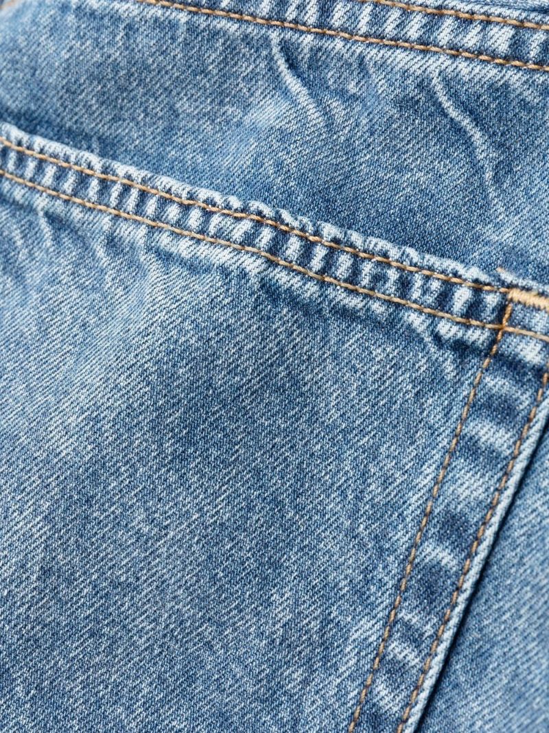 Blue Angi Wide-leg Jeans