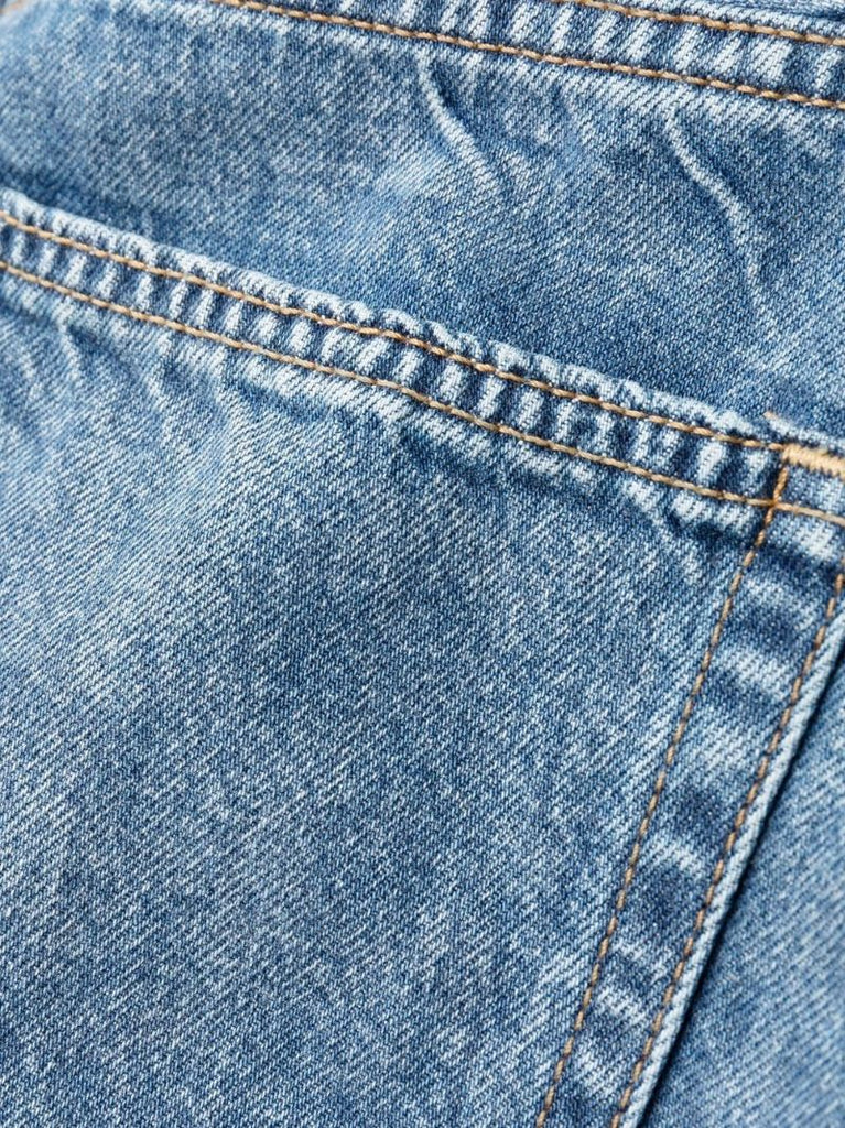 Blue Angi Wide-leg Jeans