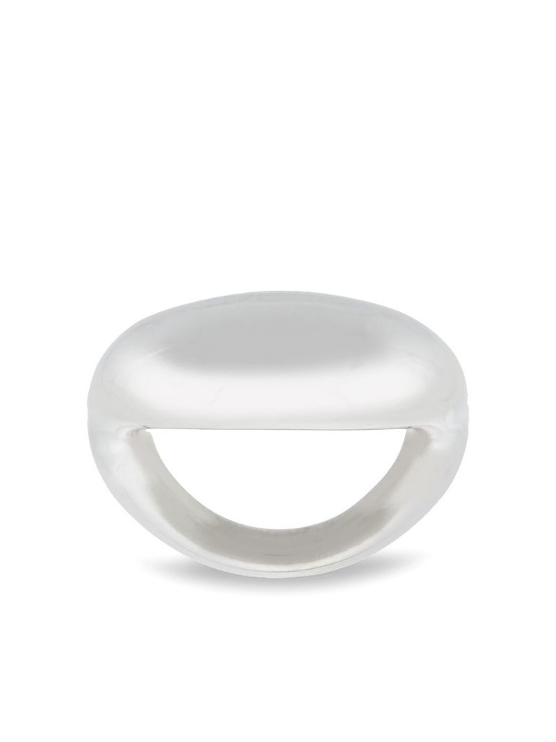 Silver Lips Ring