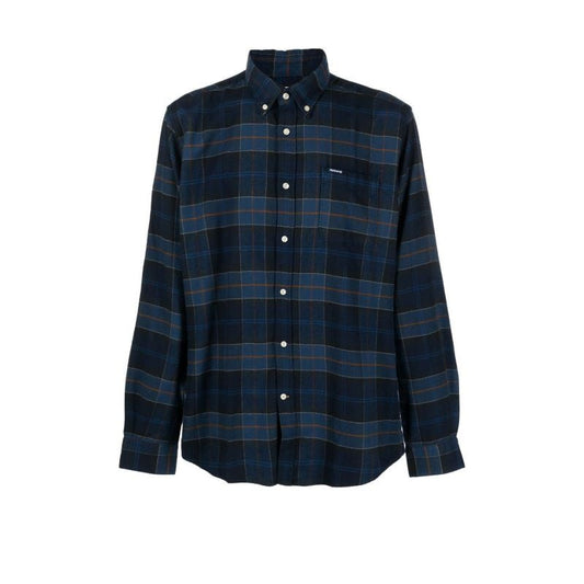 Blue Tartan Cotton Shirt