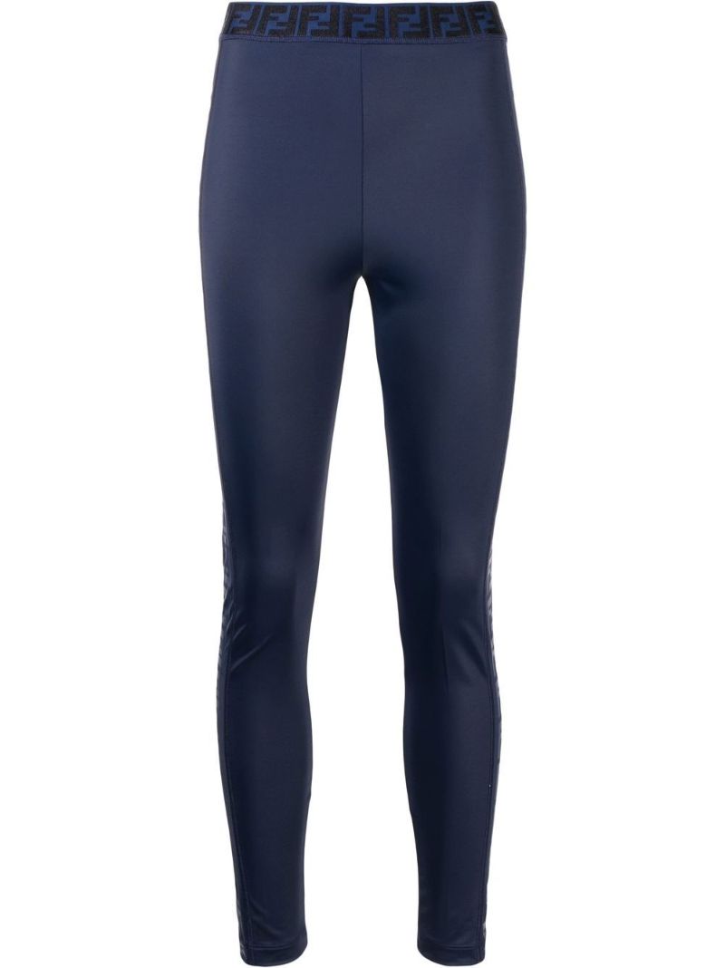 Blue Ff Leggings