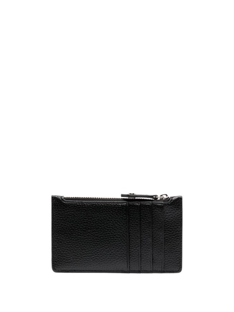 Black Orb Plaque Wallet