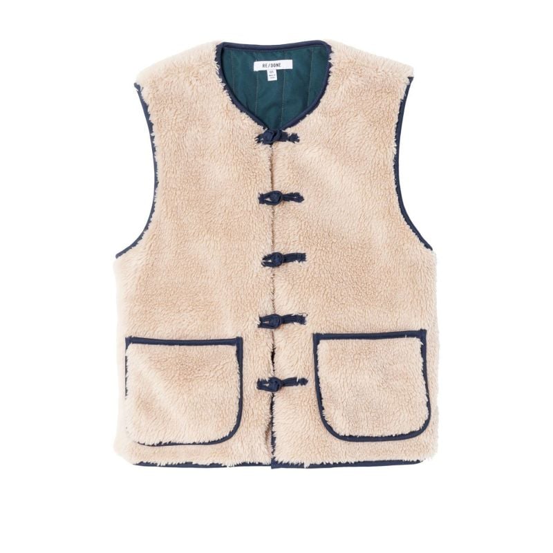 Neutral Knot Front Sherpa Vest