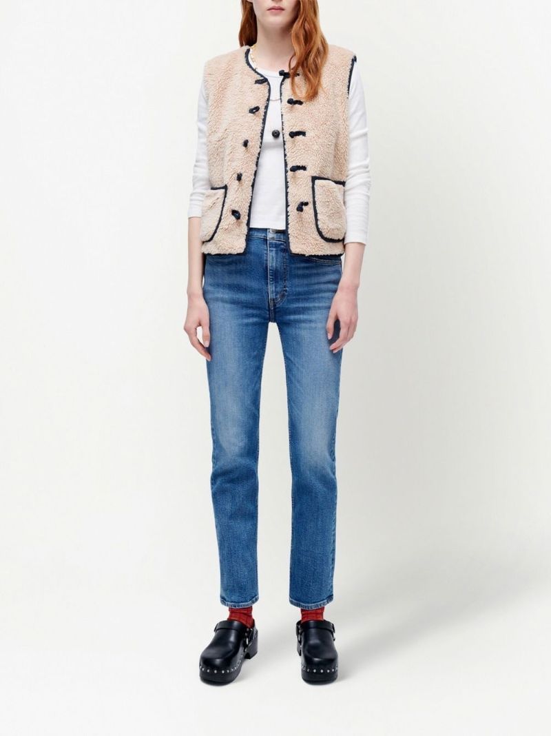 Neutral Knot Front Sherpa Vest