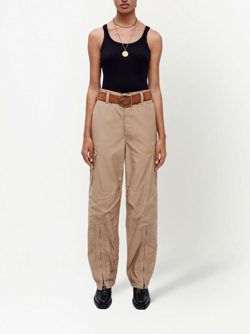 Neutral Upcycled Cargo Trousers