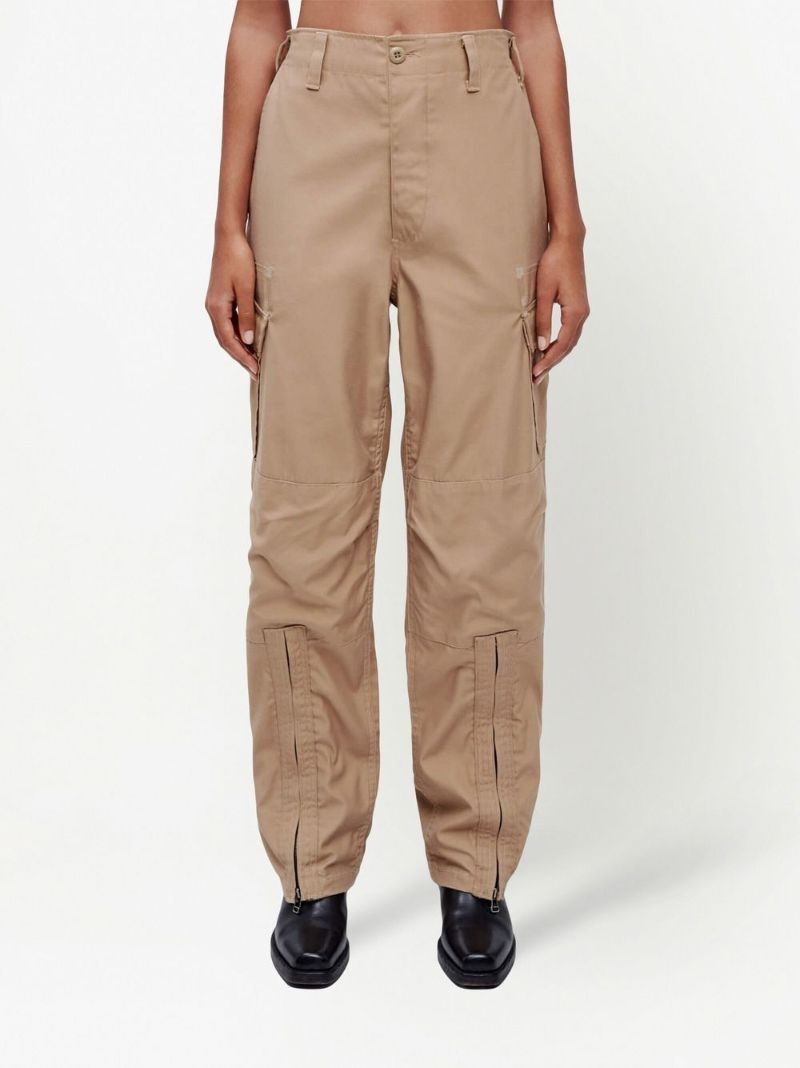 Neutral Upcycled Cargo Trousers