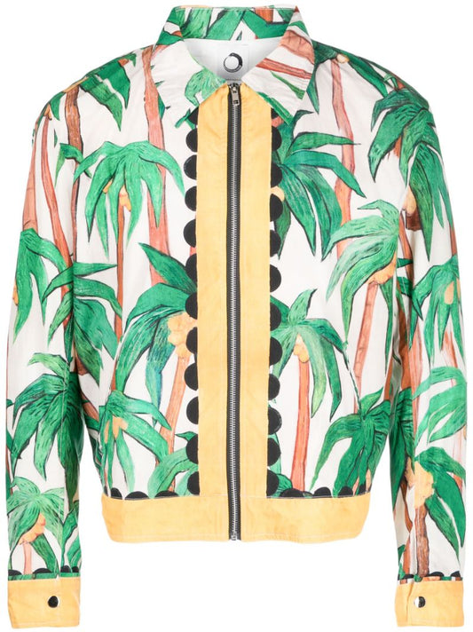 Ecru Palma Zipped Jacket