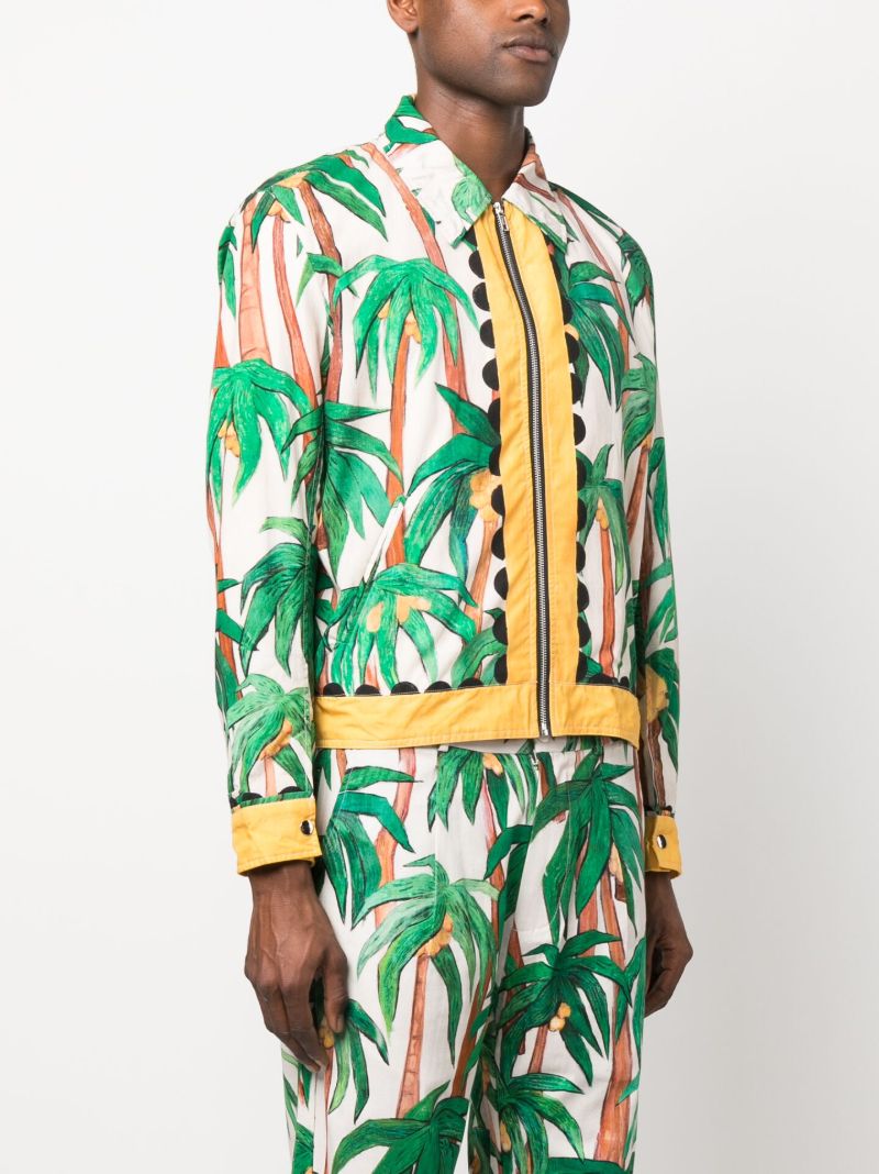 Ecru Palma Zipped Jacket