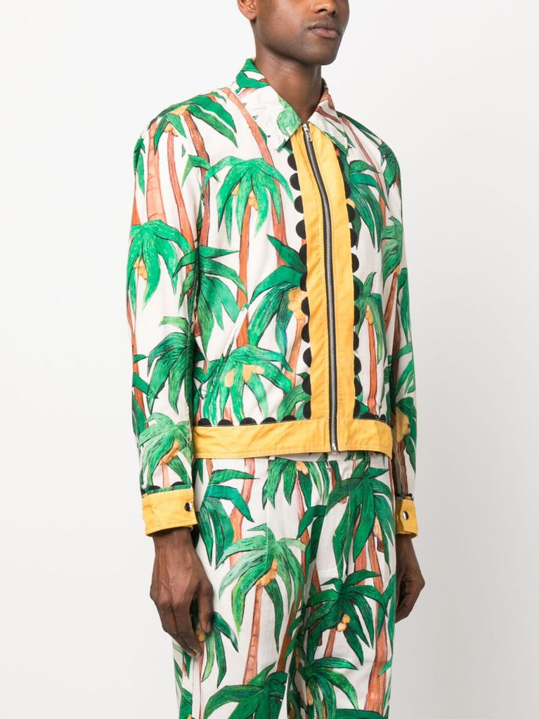 Ecru Palma Zipped Jacket
