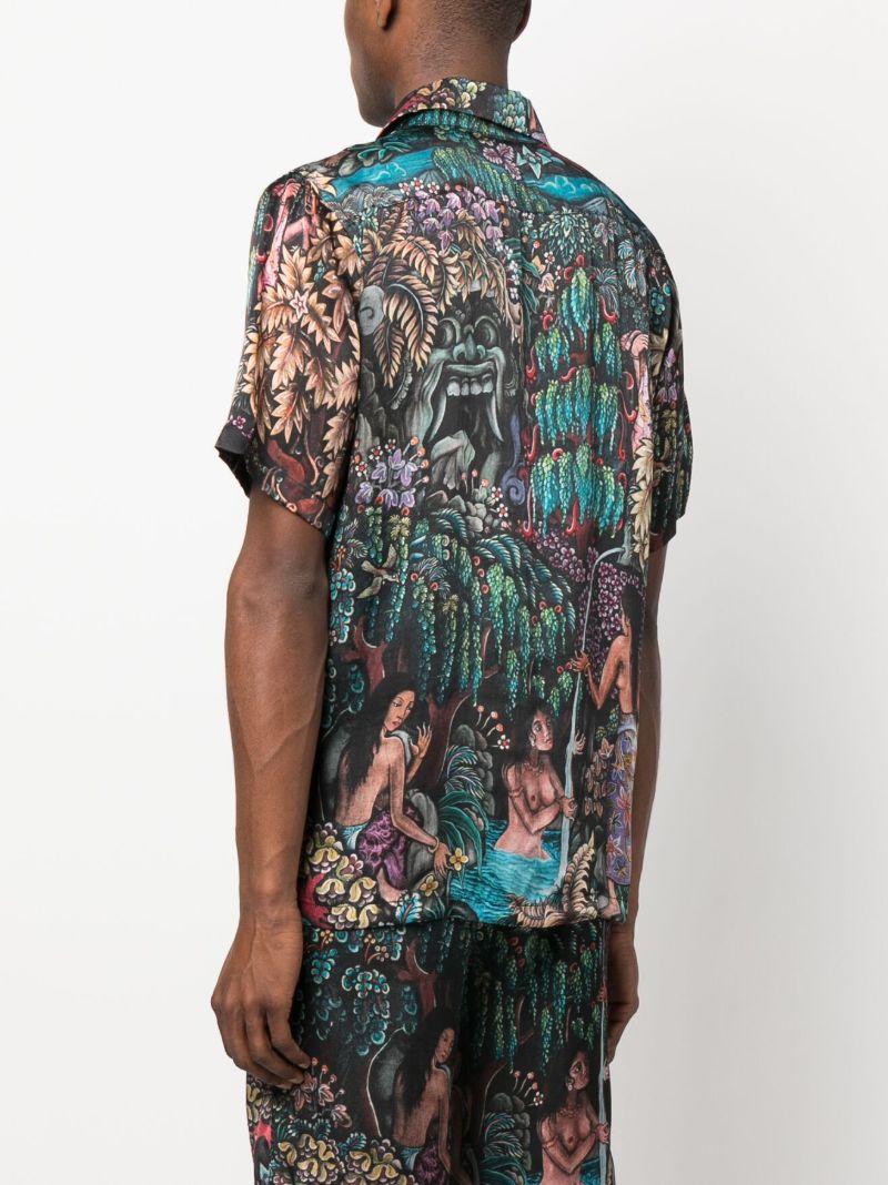 Multicolour Goa Gajah Shirt