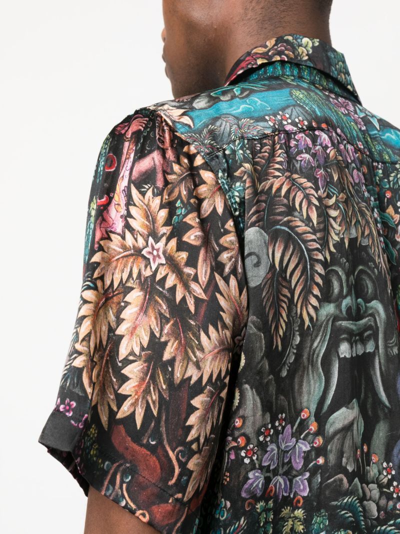 Multicolour Goa Gajah Shirt
