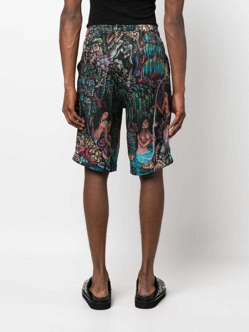 Multicolour Goa Gajah Shorts