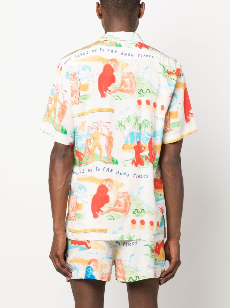 Multicolour Far Away Places Shirt