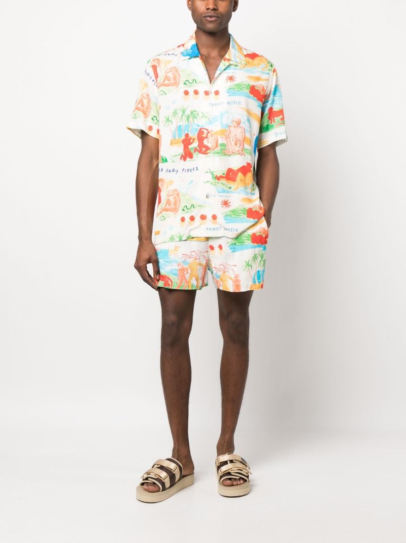 Multicolour Far Away Places Shirt