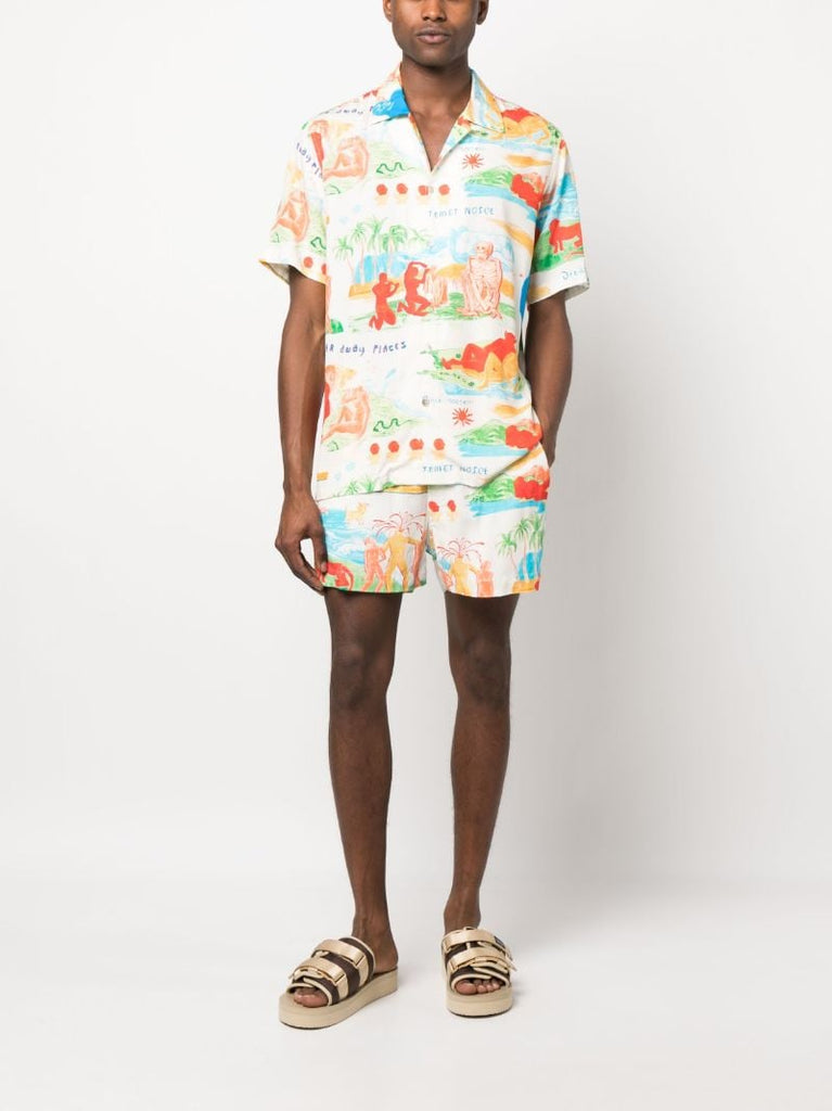 Multicolour Far Away Places Shirt
