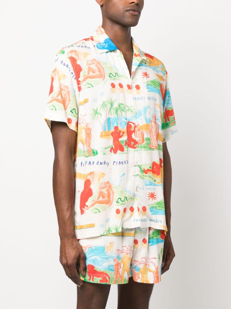 Multicolour Far Away Places Shirt