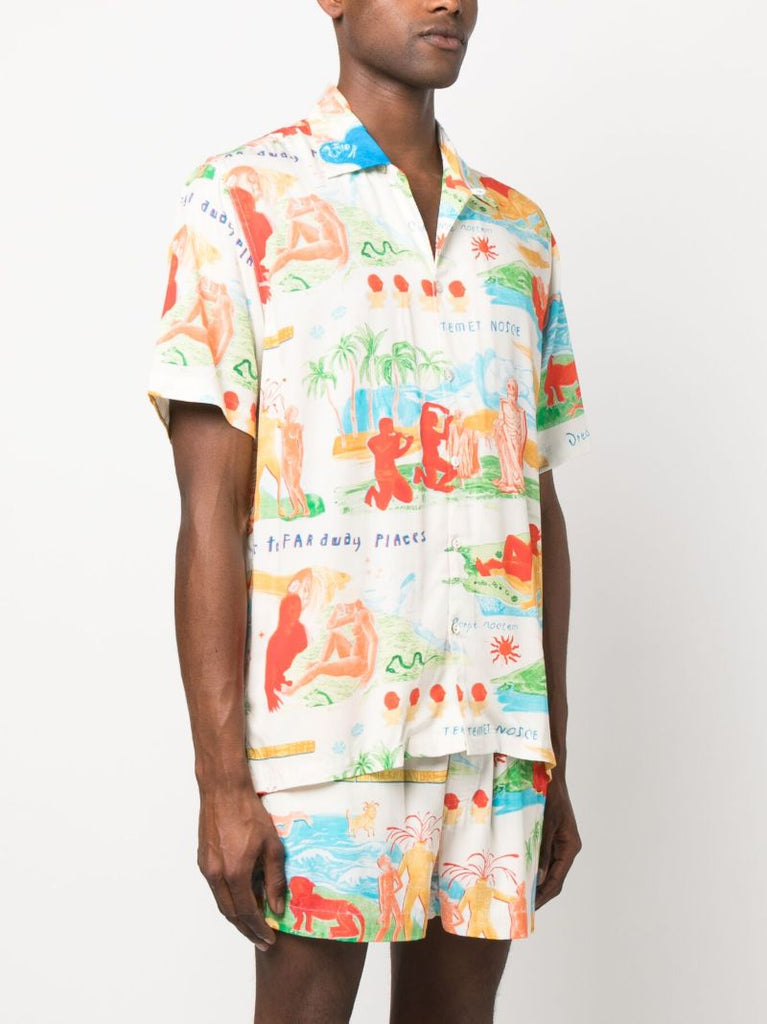 Multicolour Far Away Places Shirt