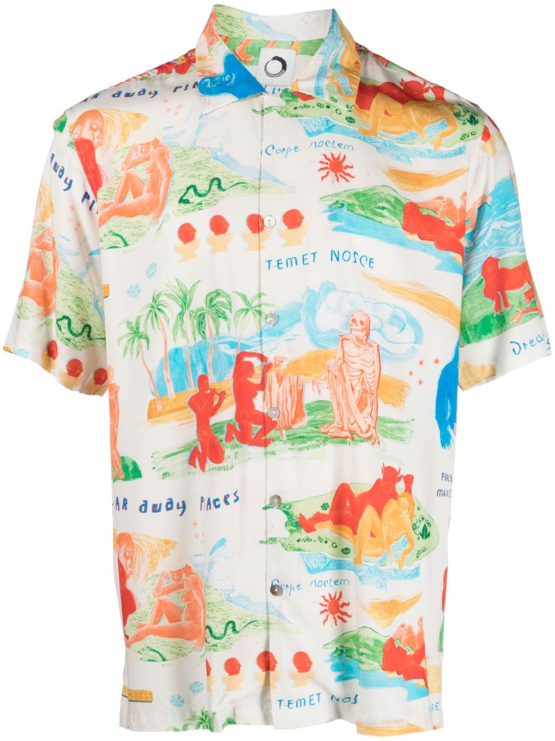 Multicolour Far Away Places Shirt