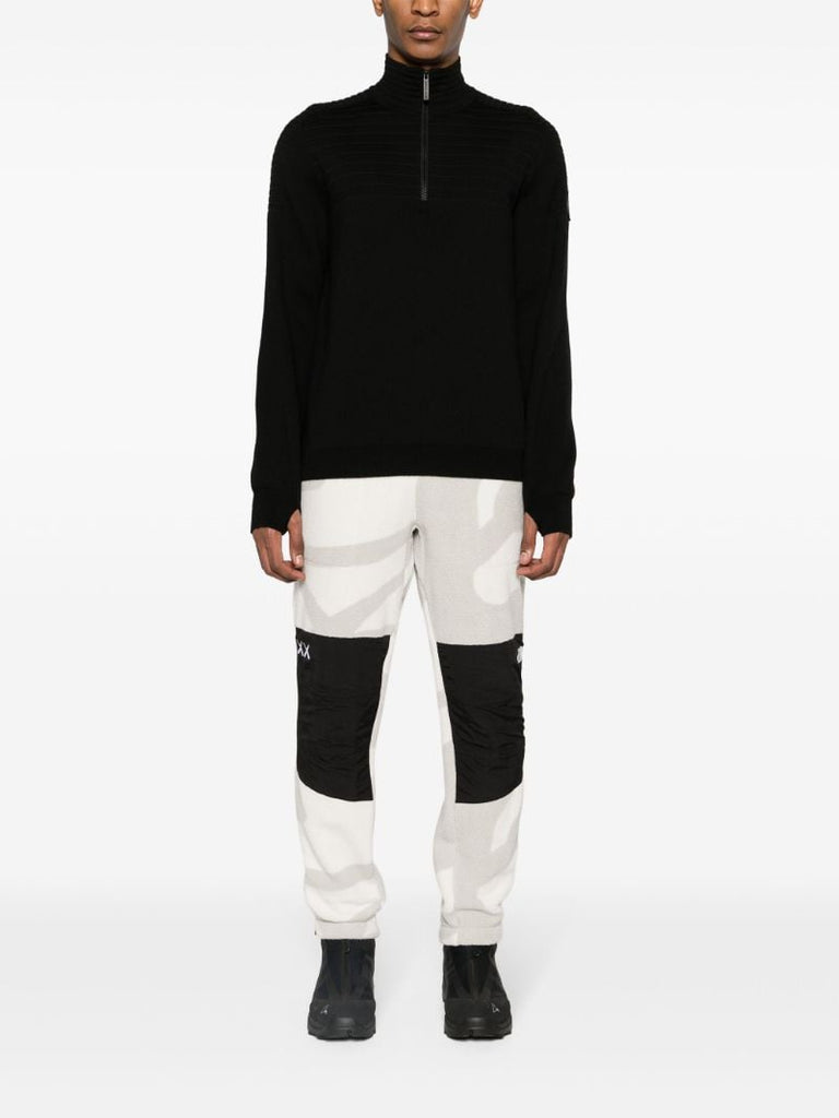 X Kaws Retro 1995 Black Denali Trousers