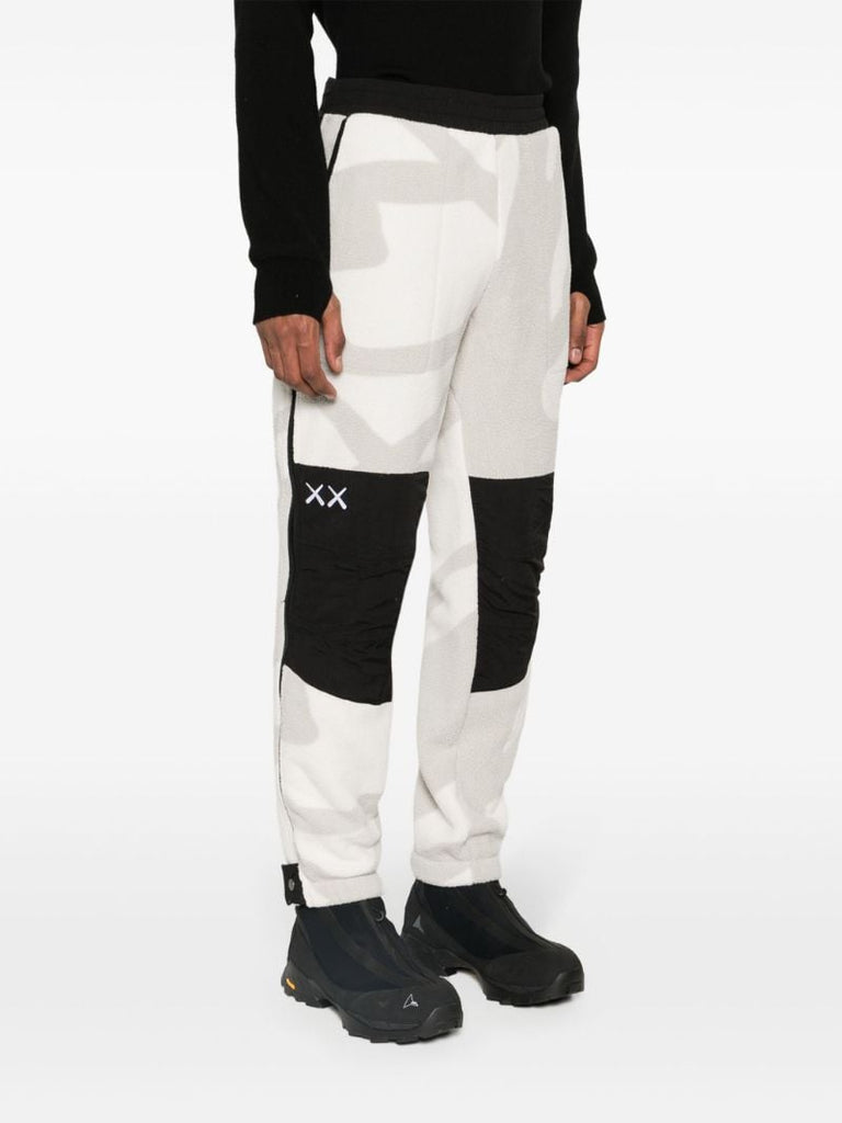 X Kaws Retro 1995 Black Denali Trousers