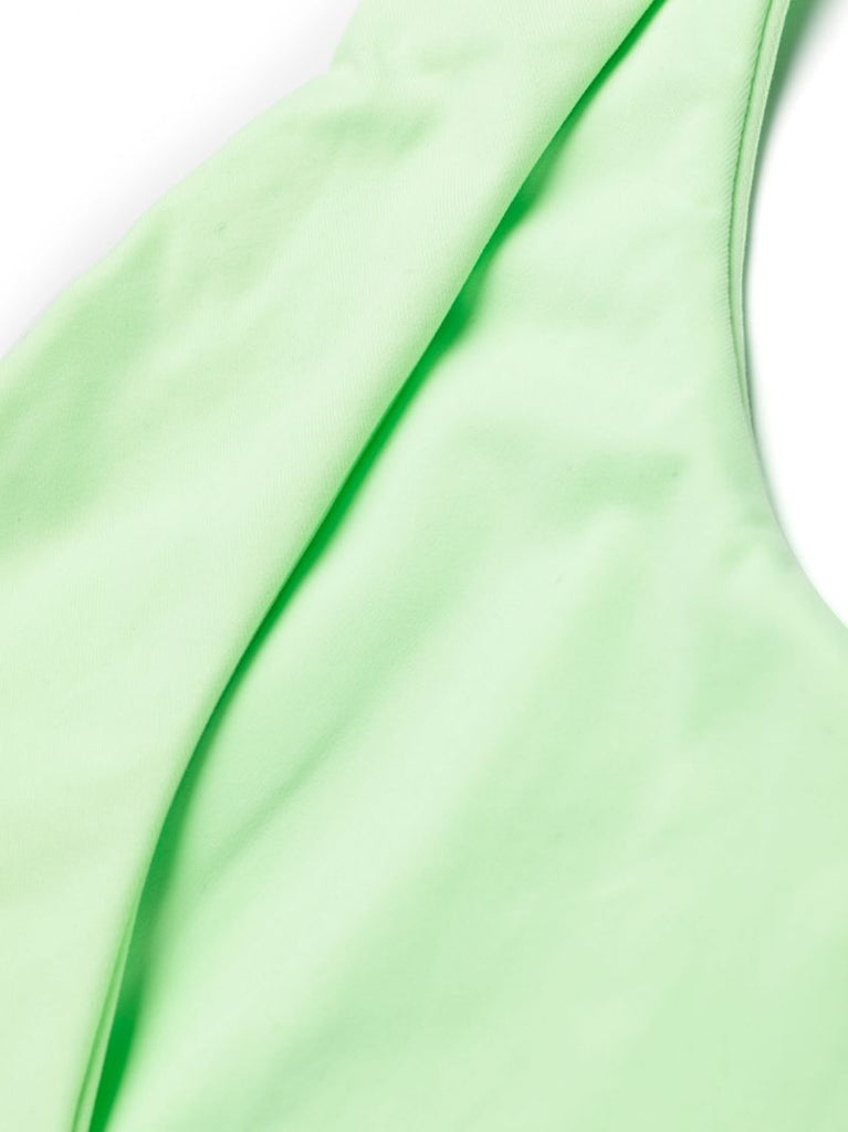Green Funky Open Back Swimsuit