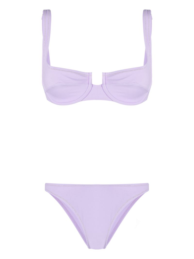 Purple Underwire Cup Bikini