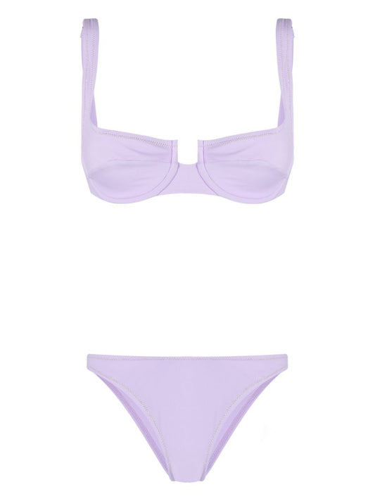 Purple Underwire Cup Bikini
